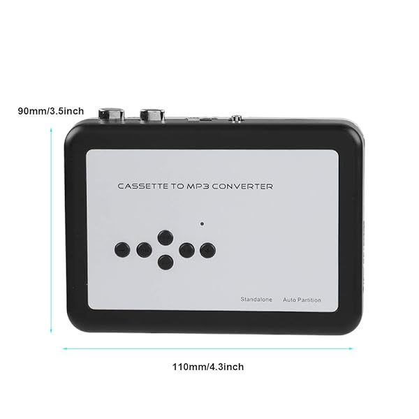 Wendry Portable Wendry Cassette to MP3 Converter - Capture Audio to USB for Windows XP/Vista/7/8 - View 8 of 10