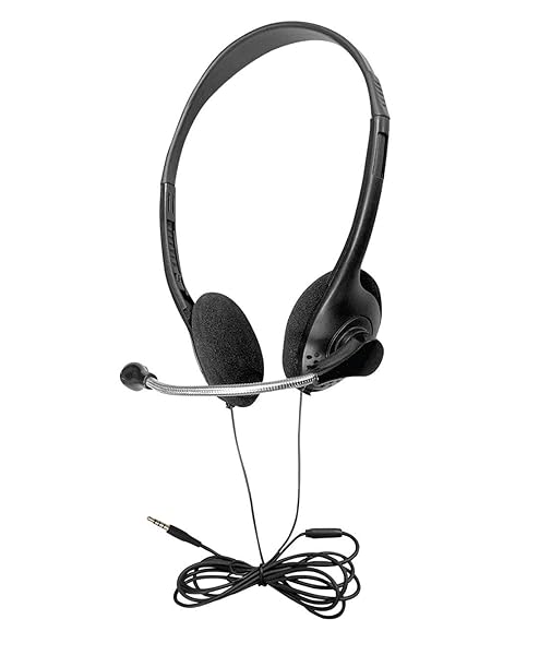 Soundnetic Soundnetic Disposable Stereo Classroom Headset with Boom Microphone 10 Pack for Clear Audio and Classroom Use - View 3 of 10