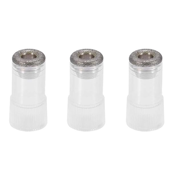 QiQiBaby Replacement Diamond Microdermabrasion Tips Filters for Skin Rejuvenation 3PCS Vacuum Peeling Machine Not Included - View 3 of 4