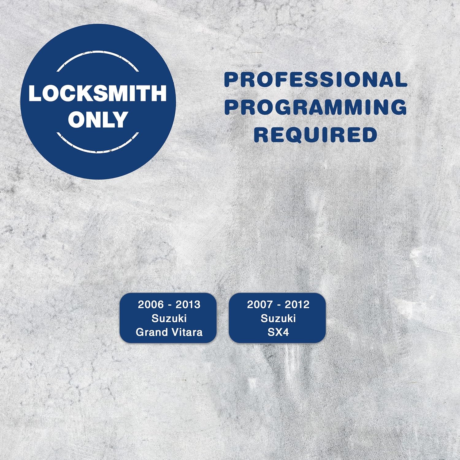 KeylessOption KeylessOption Keyless Entry Remote Control Car Key Fob for Suzuki SX4 07-09 Grand Vitara 06-12 Pack of 2 - View 4 of 8