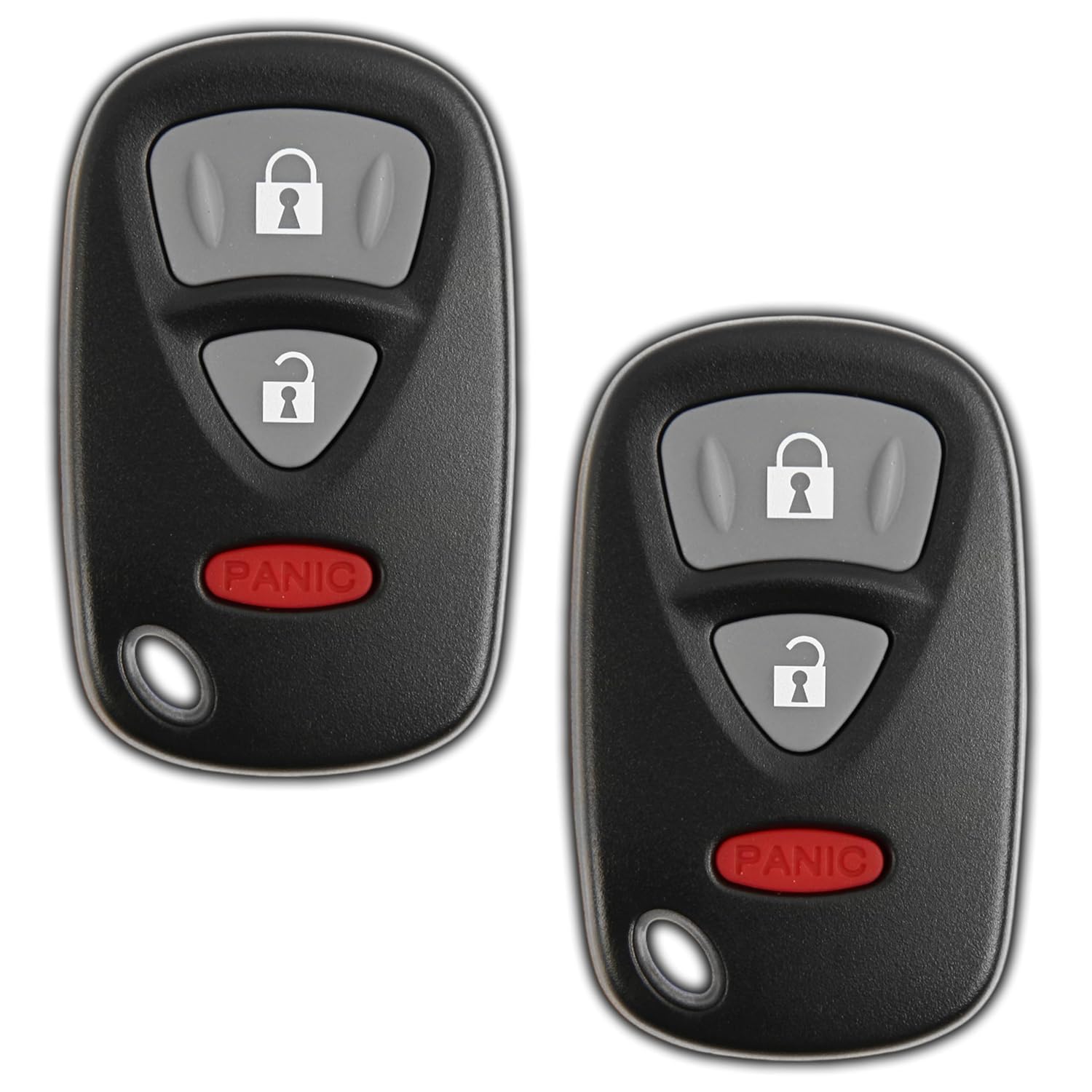 KeylessOption KeylessOption Keyless Entry Remote Control Car Key Fob for Suzuki SX4 07-09 Grand Vitara 06-12 Pack of 2