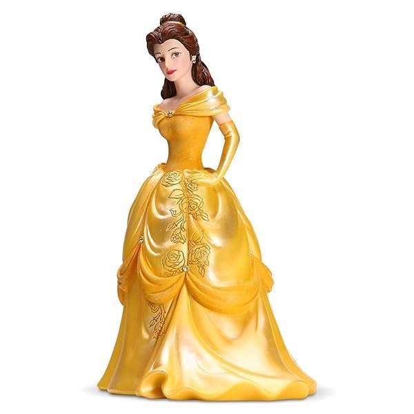 Enesco Disney Belle Figurine - 8.07 Inch Couture de Force Beauty and The Beast Collectible