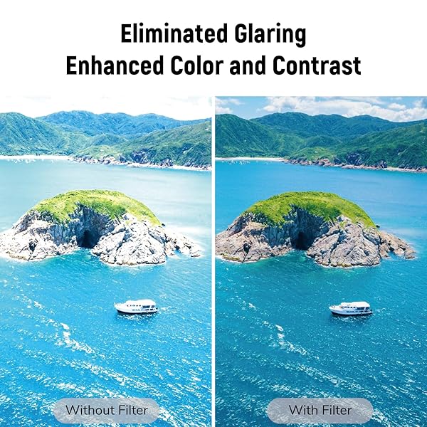 LENSKINS LENSKINS 72mm CPL Circular Polarizing Filter Ultra Slim Multi-Resistant Nano Coated German Optics Weather-Sealed with Lens Cloth - View 5 of 7