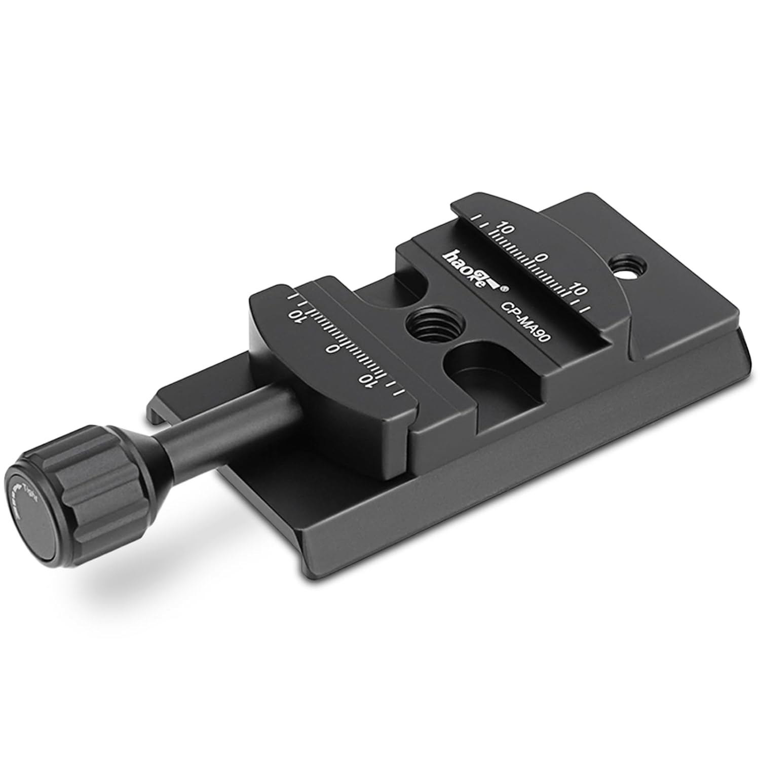 Haoge Haoge CP-64 Quick Release Clamp with RC4 Base Adapter for Manfrotto RC4 to Arca-Swiss Compatible Fit 400PL 405 410 - View 8 of 9