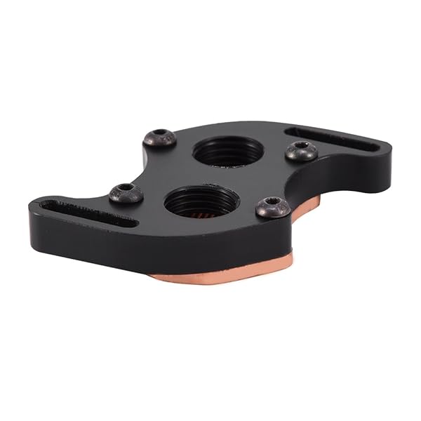 Fishlor Fishlor Mini South Bridge Water Cooling Block Kit - Red Copper Base for PC (4.4-5.8CM) - Efficient Cooling Solution - View 8 of 8