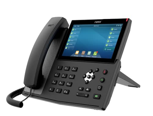 Fanvil Fanvil X7 Enterprise VoIP Phone with 7 Inch Color Touch Screen and 20 SIP Lines for Enhanced Communication - View 3 of 3