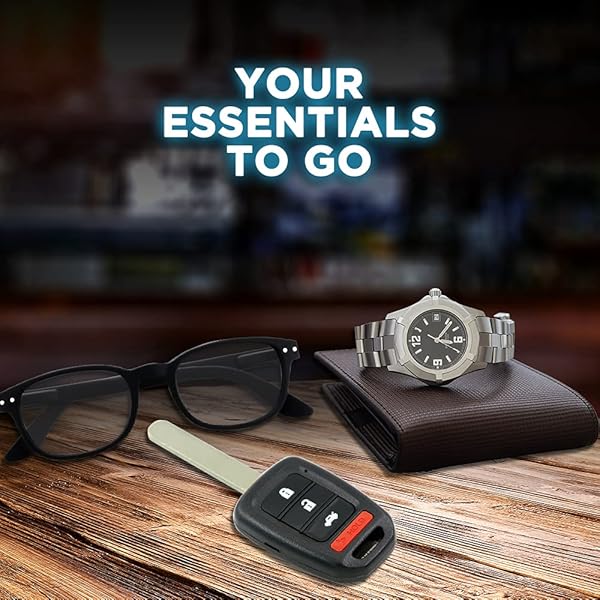 Keyless2Go Keyless2Go Replacement Keyless Entry Remote Car Key Fob for Honda Accord and Civic Vehicles - View 6 of 6