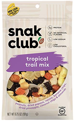 Snak Club Buy Snak Club Tropical Mix Resealable Nuts 6.75 oz - Delicious & Convenient Snack!