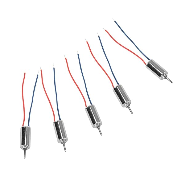 5pcs Coreless Motors 4.5V 32250RPM for Model Toys & Aircraft - Micro 4mmx8mm DC Motors