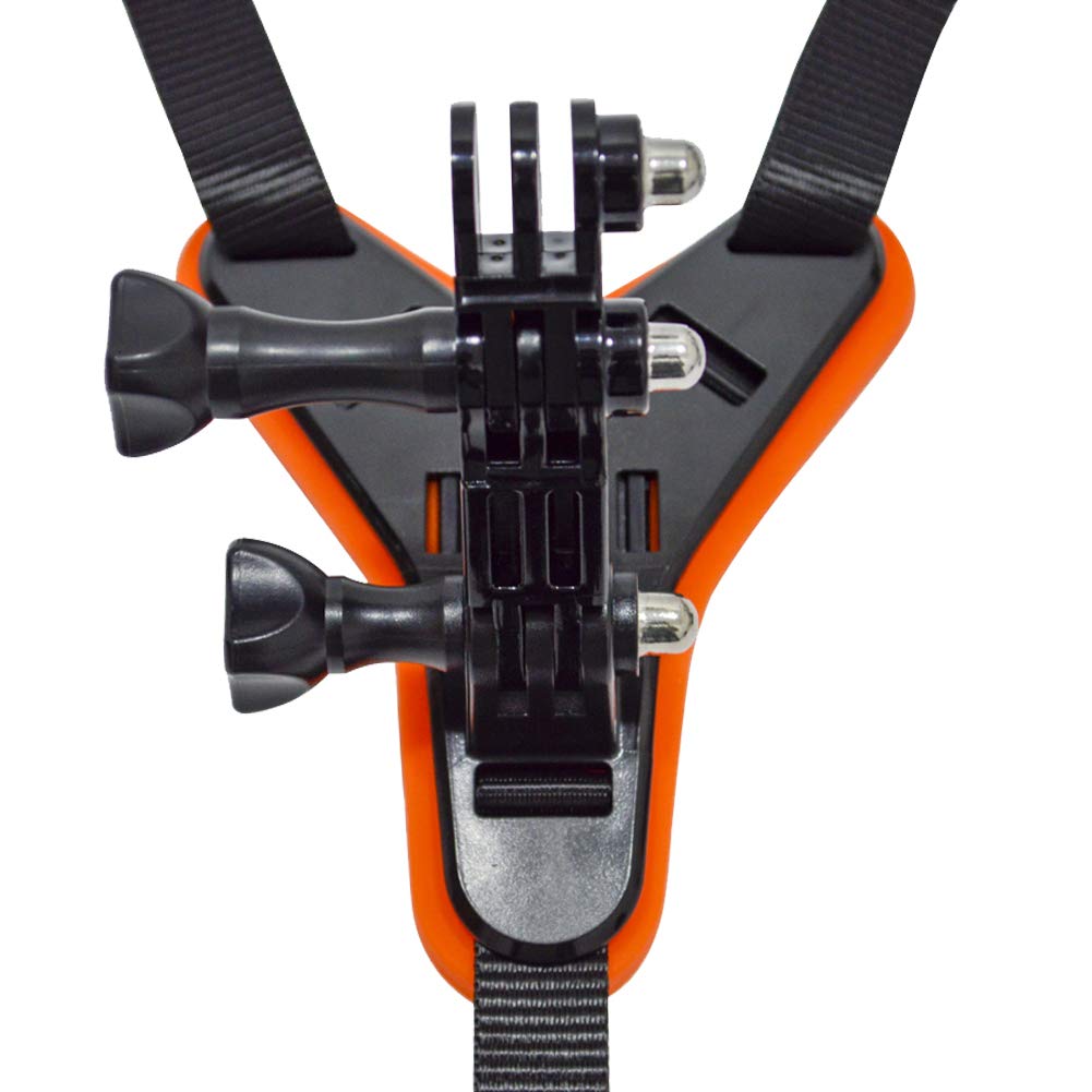 Fahliso Motorcycle Helmet Chin Mount for GoPro Hero Jaw Holder Strap with Extension Swivel Arm Compatible with All GoPro and DJI Cameras - View 4 of 7