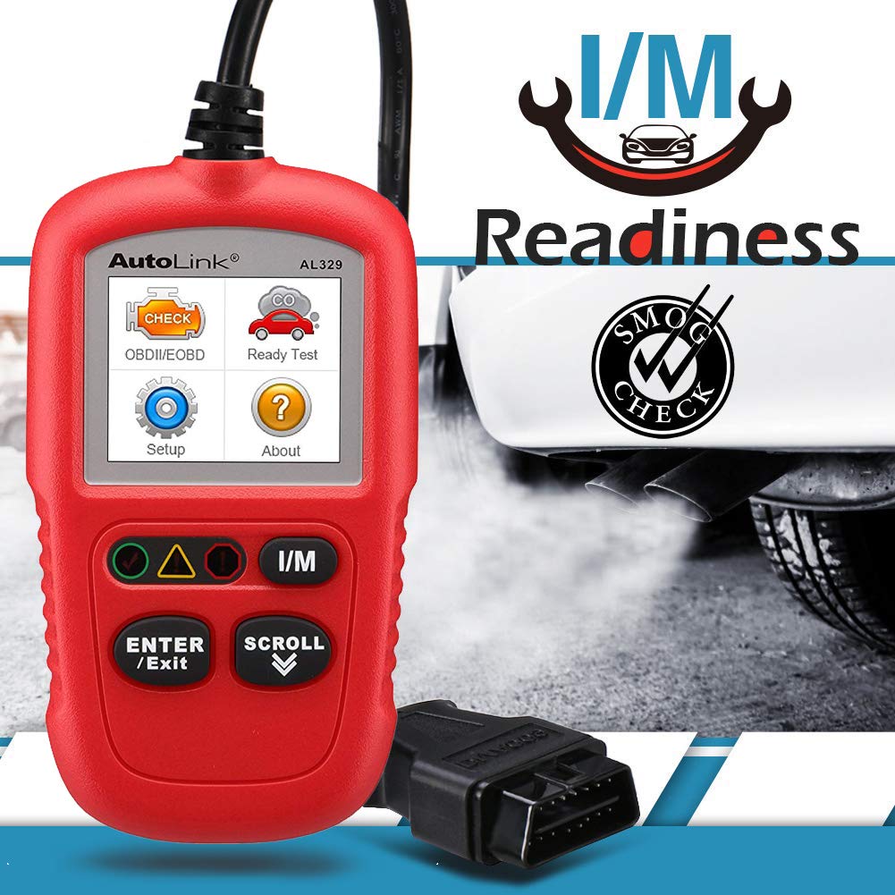 Autel Autel AutoLink AL329 OBD2 Code Reader: VIN Retrieval, I/M Readiness, Freeze Frame Data & MIL Reset - View 3 of 4