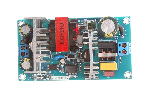 NOYITO NOYITO AC to DC Isolated Power Supply Module - 12V 6A, 8A Peak, 110V-245V Input, Overload & Short-Circuit Protection - View 9 of 9