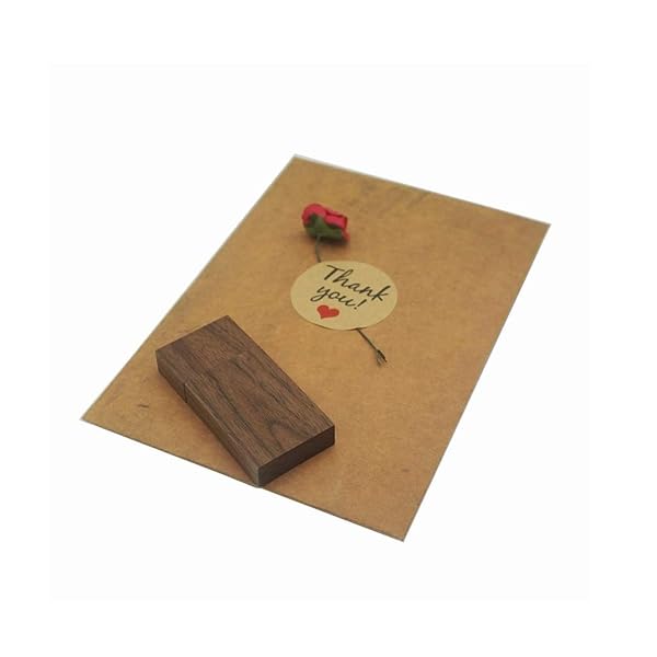 LONMAX LONMAX 16GB Wooden USB Flash Drive USB 2.0 Thumb Drive with Gift Box Ideal for Storage and Gifting - View 5 of 6