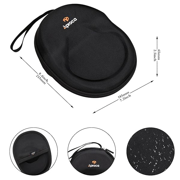 Aproca Aproca Portable Hard Storage Case for Logitech H390 and Zone 301 Wired Headset Durable Protection and Easy Transport - View 6 of 9