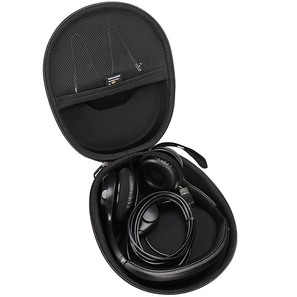 Aproca Portable Hard Storage Case for Logitech H390 and Zone 301 Wired Headset Durable Protection and Easy Transport