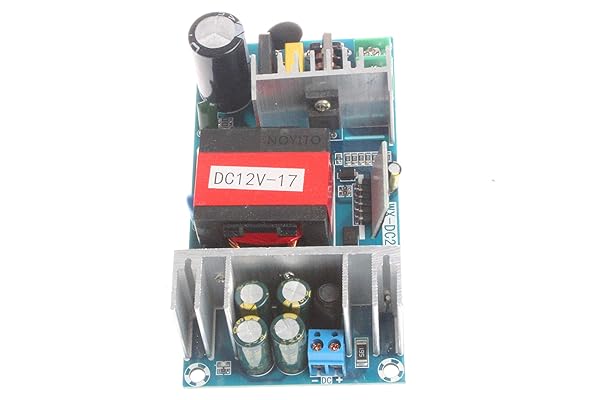 NOYITO NOYITO AC to DC Isolated Power Supply Module - 12V 17A, 20A Peak, 204W, 240W Max with Protection Features - View 5 of 8
