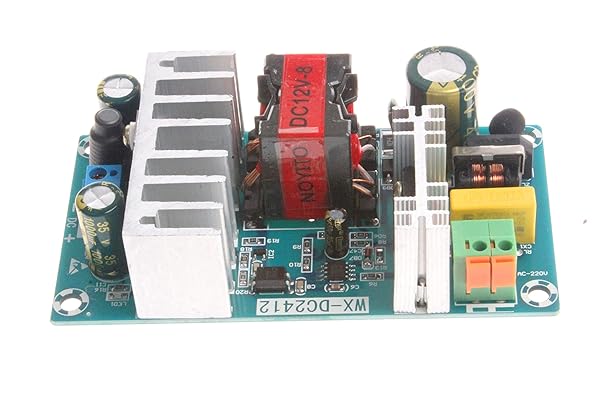 NOYITO NOYITO AC to DC Isolated Power Supply Module - 12V 8A, 11A Peak, 96W, Overload & Short-Circuit Protection - View 9 of 10