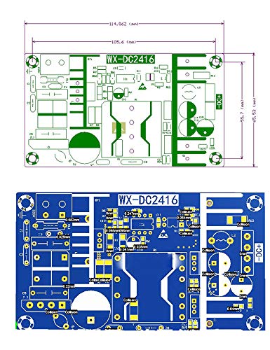NOYITO NOYITO AC to DC Isolated Power Supply Module - 24V 6A, 9A Peak, Overload Protection - View 3 of 9