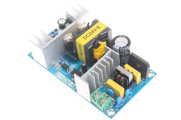 NOYITO NOYITO AC to DC Isolated Power Supply Module - 24V 6A, 9A Peak, Overload Protection - View 2 of 9