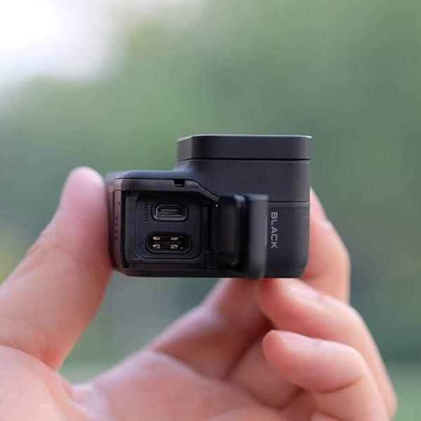 ParaPace ParaPace Replacement Side Door for GoPro Hero 7 Black USB-C HDMI Case Side Cover Repair Part Camera Accessories(Black) - View 8 of 8