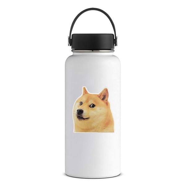 Doge Doge Much Wow Meme Shiba Inu Stickers 20 PCS Vinyl Decal Set for Water Bottles Laptops Phones 4 Inch - View 6 of 7