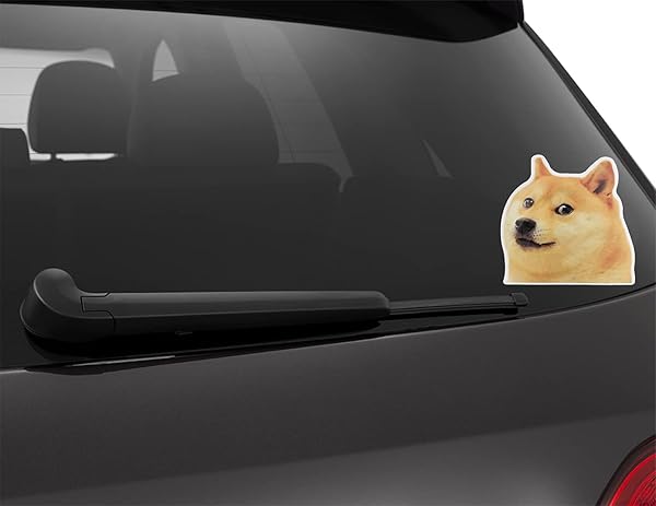 Doge Doge Much Wow Meme Shiba Inu Stickers 20 PCS Vinyl Decal Set for Water Bottles Laptops Phones 4 Inch - View 7 of 7