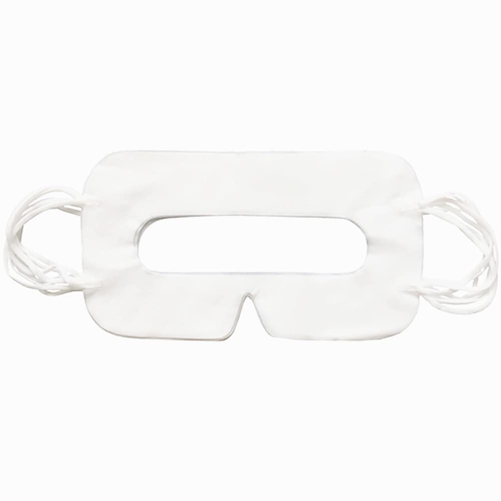 LINHUIPAD 100 Pack White Disposable VR Face Covers - Sanitary Masks for HTC Vive, PS VR, Gear VR & Oculus Rift - View 6 of 6
