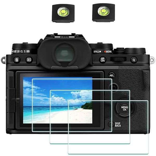 ULBTER ULBTER 3-Pack Screen Protector for Fujifilm X100VI, X100V, X-T4 - 0.3mm Tempered Glass, 9H Hardness, Anti-Scratch & Anti-Fingerprint