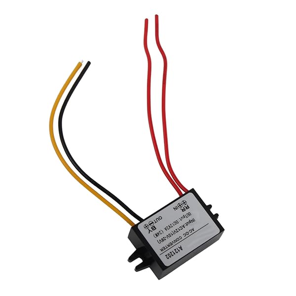 Walfront Step Down Voltage Converter AC 10-28V to DC 12V Buck Regulator Waterproof Power Module for Car 5A - View 5 of 10