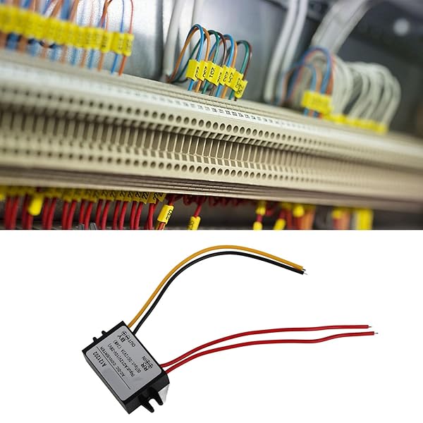 Walfront Step Down Voltage Converter AC 10-28V to DC 12V Buck Regulator Waterproof Power Module for Car 5A - View 7 of 10