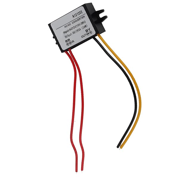 Walfront Step Down Voltage Converter AC 10-28V to DC 12V Buck Regulator Waterproof Power Module for Car 5A - View 8 of 10