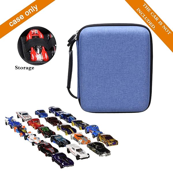 Aproca Aproca Cars Storage Case for Hot Wheels and Matchbox Toy Cars and Trucks 20 Pack Case Only - View 5 of 7