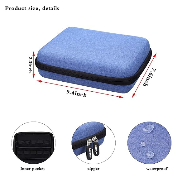 Aproca Aproca Cars Storage Case for Hot Wheels and Matchbox Toy Cars and Trucks 20 Pack Case Only - View 6 of 7