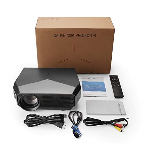 NUNET Nuprojector Bright Home Theater Projector Portable Full HD 1080p LED with Speaker 35-100 Inch Projection Size 2024 Version Rifle - View 8 of 10