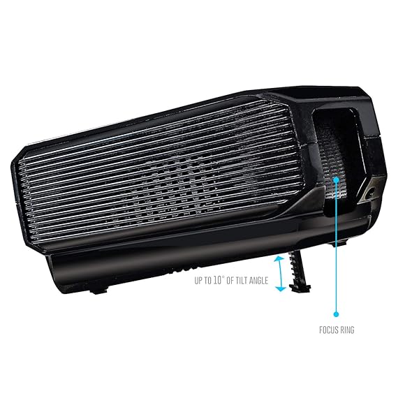 NUNET Nuprojector Bright Home Theater Projector Portable Full HD 1080p LED with Speaker 35-100 Inch Projection Size 2024 Version Rifle - View 10 of 10