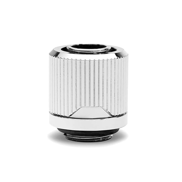 EK EKWB EK-Quantum Torque STC-10/13 Compression Fitting for Soft Tubing 10/13mm Nickel Finish