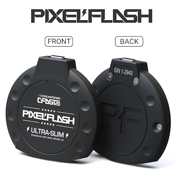 PixelFlash PixelFlash USB 3.1 Type-C Gen 2 CFast 2.0 Card Reader Ultra Slim Light Speed Mode Memory Card Adapter Fast Transfer Rates - View 3 of 10