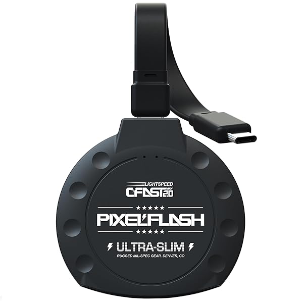 PixelFlash PixelFlash USB 3.1 Type-C Gen 2 CFast 2.0 Card Reader Ultra Slim Light Speed Mode Memory Card Adapter Fast Transfer Rates - View 4 of 10