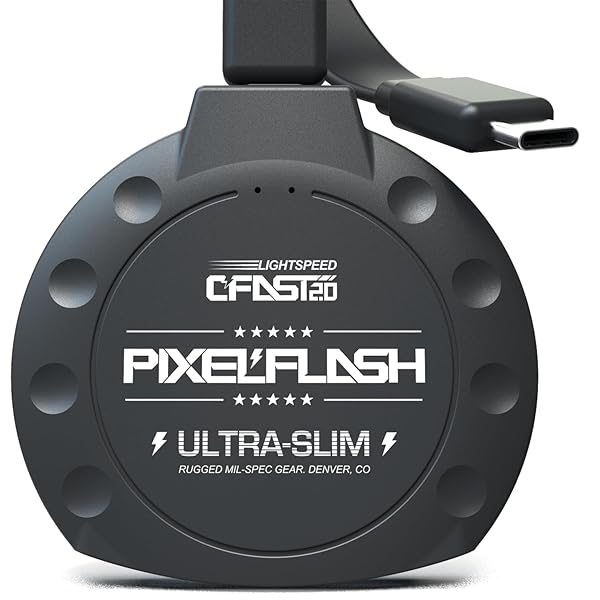 PixelFlash PixelFlash USB 3.1 Type-C Gen 2 CFast 2.0 Card Reader Ultra Slim Light Speed Mode Memory Card Adapter Fast Transfer Rates