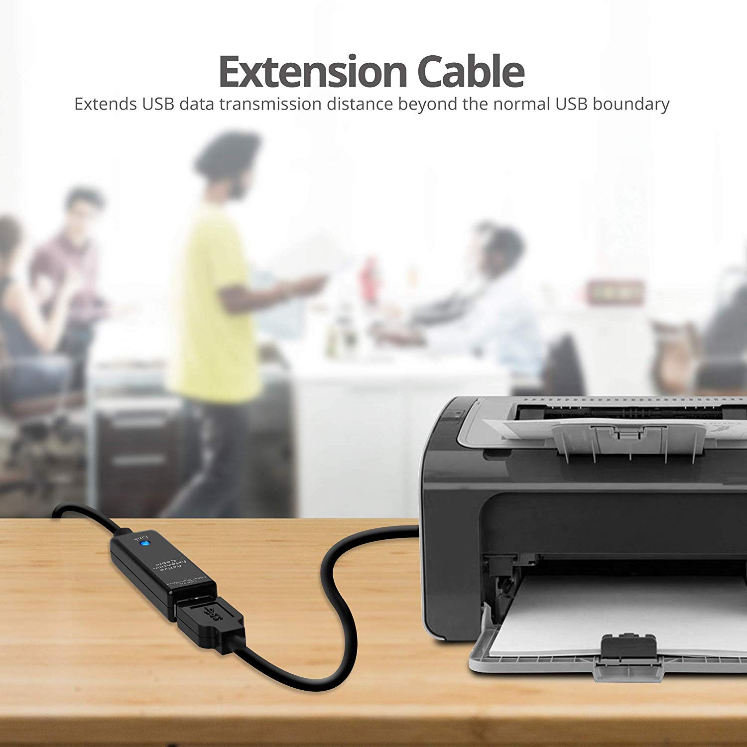 SIIG SIIG USB 3.0 Active Repeater Cable 25 Meters High Speed Extension Cable for Enhanced Connectivity and Performance - View 7 of 9