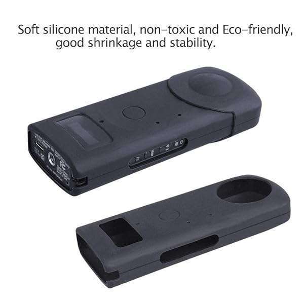 TIUIHU TIUIHU Portable Silicone Case for Ricoh Theta Z1 360 Degree Camera?Skin for Ricoh Theta Z1 Waterproof Protection (Black) - View 5 of 10