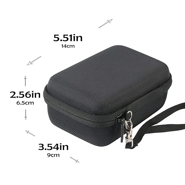 khanka Khanka Hard Travel Case for Instax Mini Liplay Hybrid and Instax Mini Link Instant Camera Smartphone Printer Internal Black - View 4 of 8