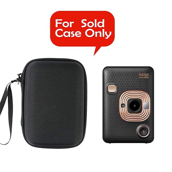 khanka Khanka Hard Travel Case for Instax Mini Liplay Hybrid and Instax Mini Link Instant Camera Smartphone Printer Internal Black - View 7 of 8