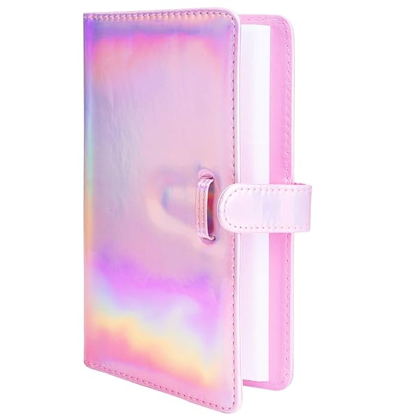 Sunmns Sunmns Bright Pink PU Leather Photo Album for Fujifilm Instax Mini 12 11 9 8 90 8+ 26 7s and Polaroid Snap Zip Z2300 PIC-300 Film - View 2 of 7