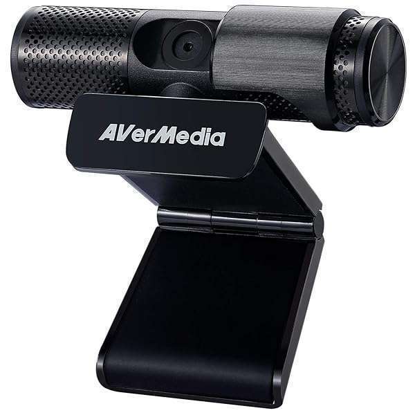 AVerMedia AVerMedia Live Streamer Cam 313: Full HD 1080P Webcam with Privacy Shutter & Dual Microphone for Video Conferencing