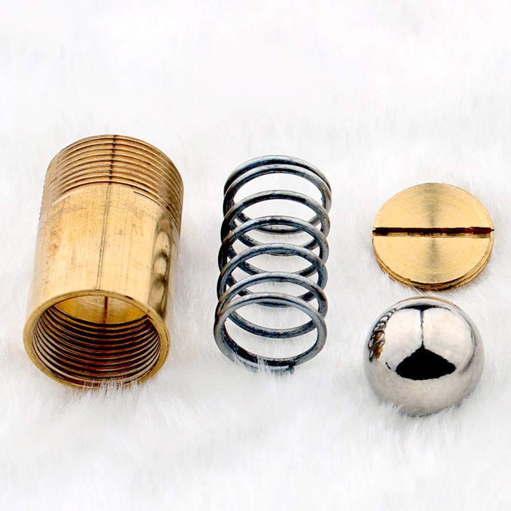 SAISN SAISN Adjustable Ball Catch Door Hardware for Closet and French Doors Pack of 2 Gold Finish - View 3 of 9