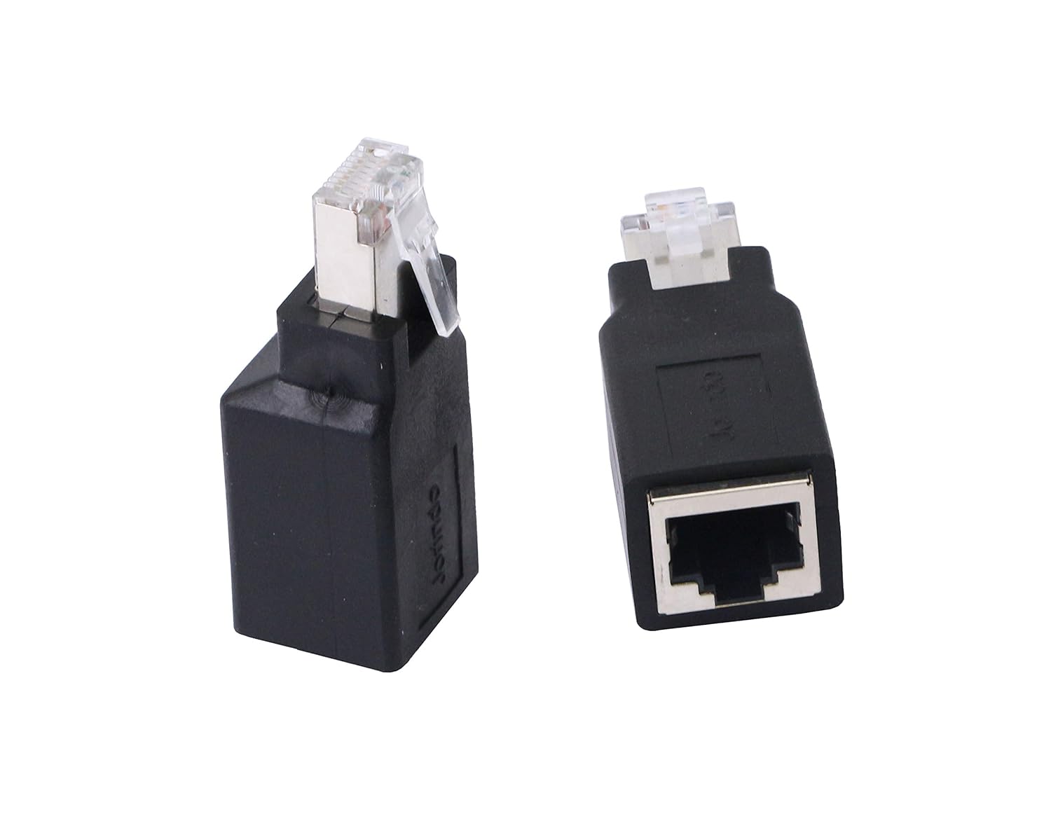 SinLoon SinLoon RJ45 Crossover Adapter for Connecting 2 Computers with Standard LAN Cable Male Female Ethernet Adapter - View 2 of 7