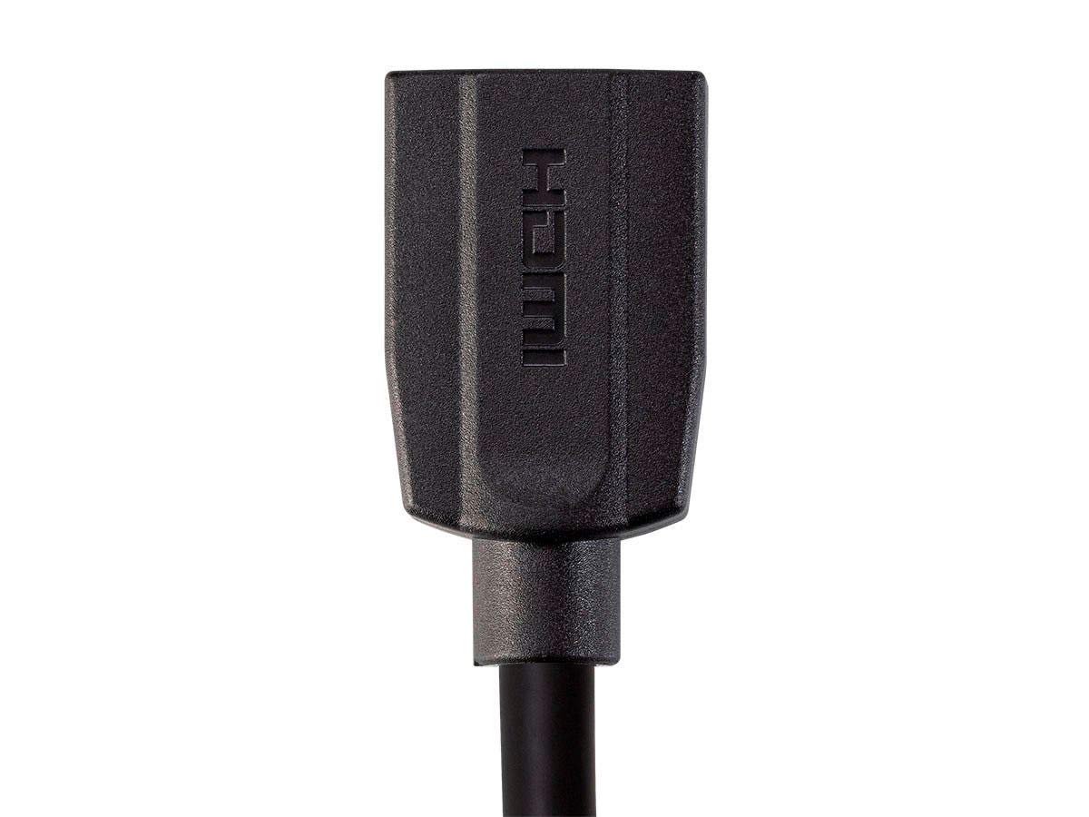 Monoprice Monoprice High Speed HDMI Extension Cable 48Gbps Ultra 8K Dynamic HDR eARC 1 Feet Black DynamicView Series - View 5 of 6