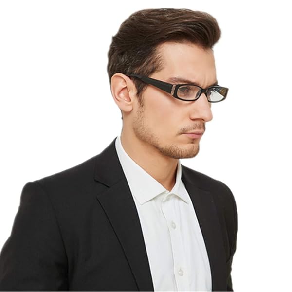 SIGVAN 5 Pack Spring Hinge Reading Glasses Rectangular Fashion Quality Readers for Men and Women Medium 4.0 Mix - View 7 of 7