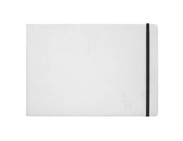 ETCHR Etchr A4 Landscape Sketchbook - 100% Cotton Hot Press Mixed Media Hardcover, 52 Pages, Customizable Cover - Perfect for Artists - View 2 of 8